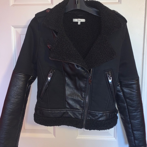 NWOT leather jacket - Picture 1 of 7